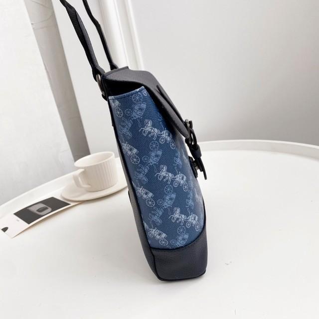 Hudson crossbody with horse and carriage print sales