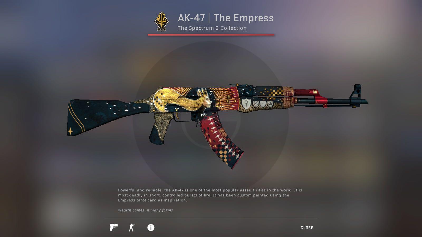 csgo ak-47 empress ww, Video Gaming, Gaming Accessories, Game Gift ...