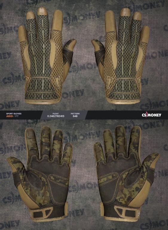 Csgo arid gloves ft, Video Gaming, Gaming Accessories, Game Gift Cards