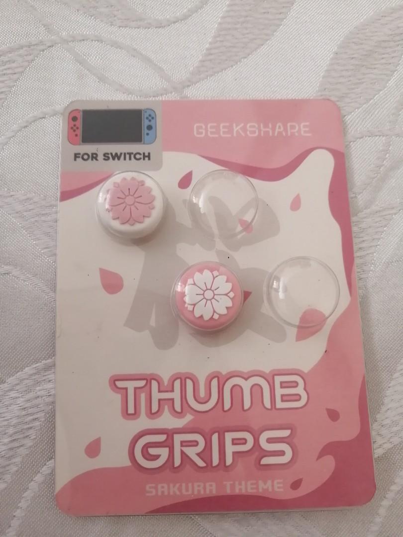 cute switch thumb grips