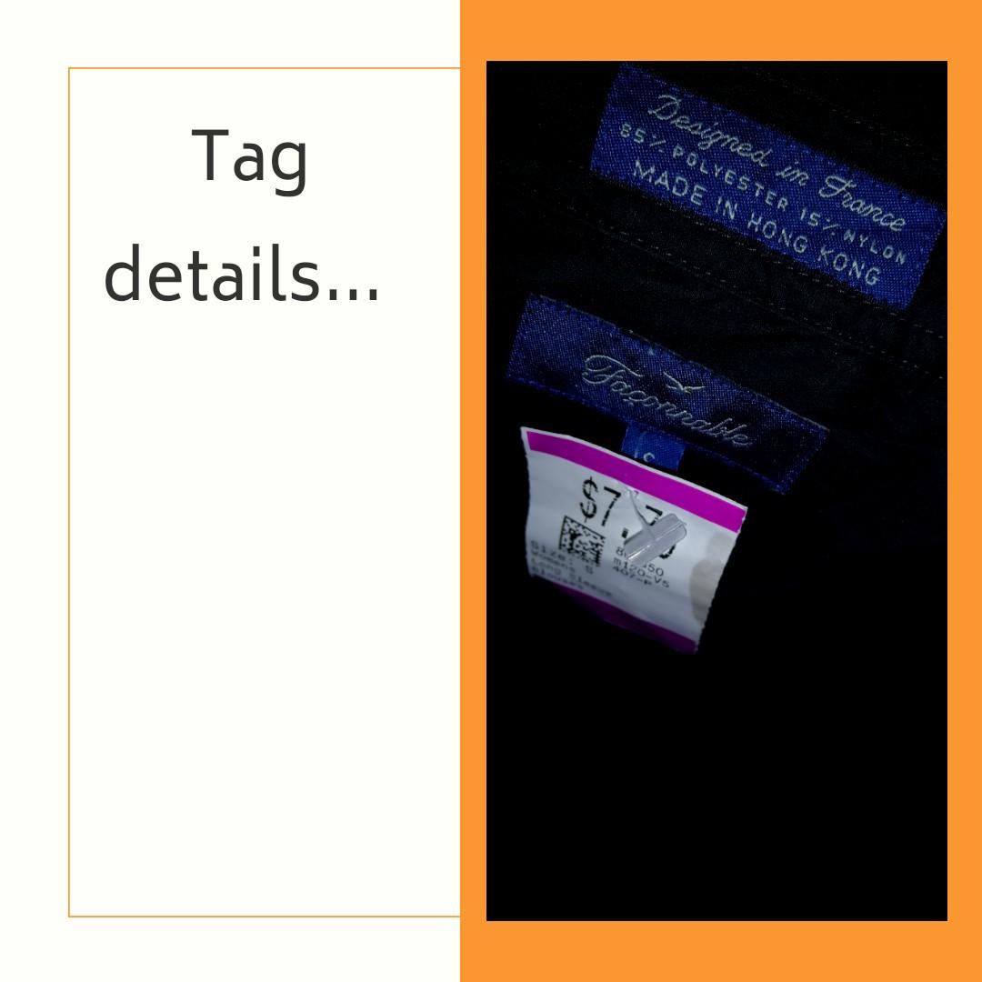 Dark Blue Long sleeve Blouse (Category: Blouses) located in Pasig City. Submitted by ceejay003 (Listing ID 1017345838, Image 2). Description: 👉Padala lang sakin to from US 👉 Never pa nagamit. Pero maganda yung tela..
