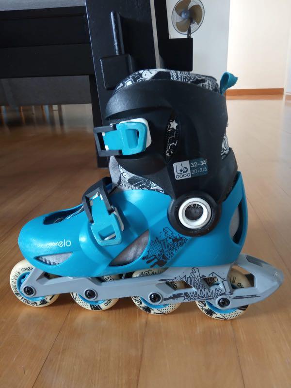Decathlon Kids Roller Skates Size 32 Sports Equipment Sports Games Skates Rollerblades Scooters On Carousell