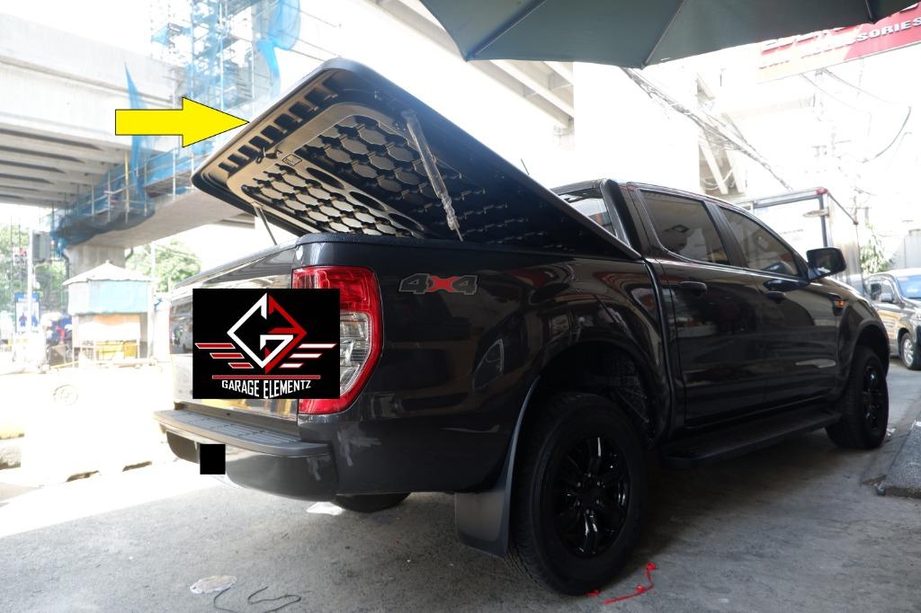 Deck Cover Or Tonneau Bed Cover With Shock Absorber And 2 Locks Outlander Ranger Hilux Vigo Revo Raptor Navara Car Parts Accessories Body Parts And Accessories On Carousell