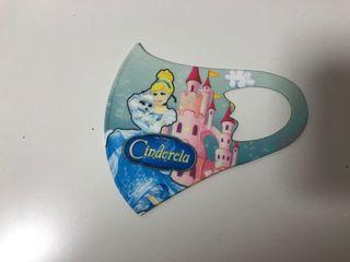 Disney princess   kids breathable reusable Mask 1pc