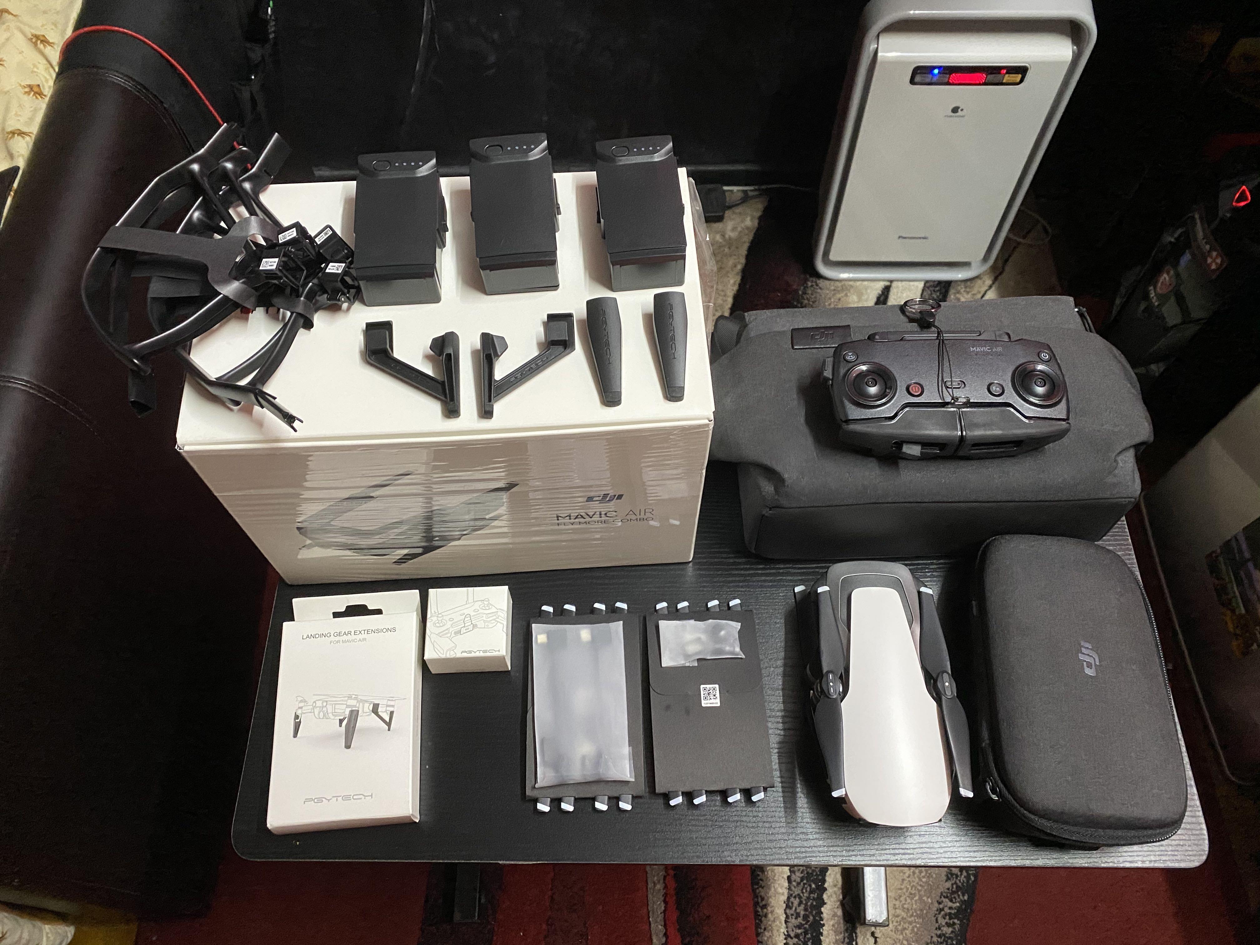 Dji Mavic Air Fly More Combo Fmc White Photography On Carousell
