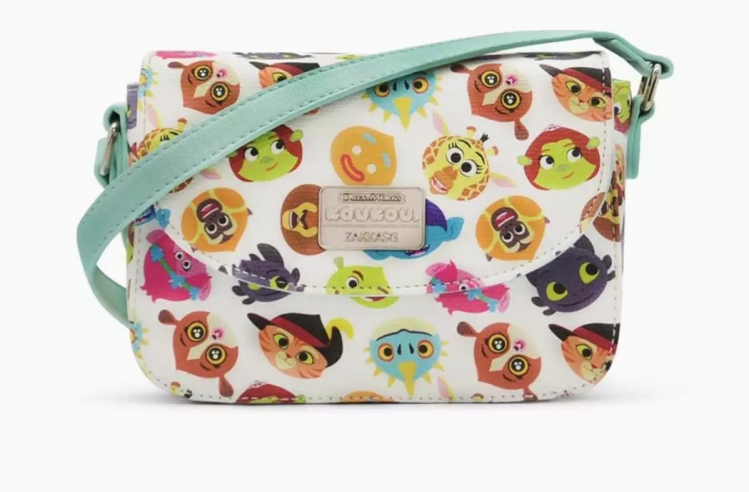 NEW DreamWorks Koukou Crossbody Bag with characters of Toothless
