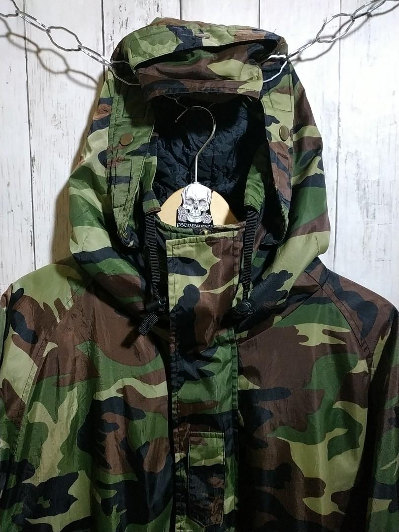 Ecwcs Camo Camouflage Army Jacket no Dickies Uniqlo Zara, Fesyen Pria