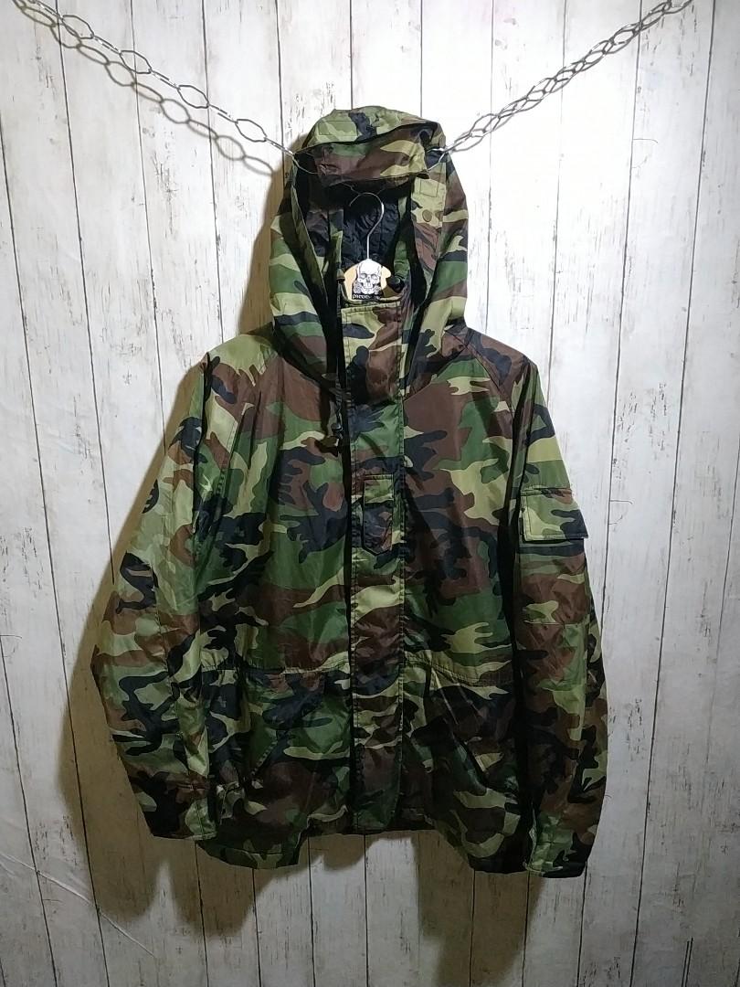 Ecwcs Camo Camouflage Army Jacket no Dickies Uniqlo Zara, Fesyen Pria