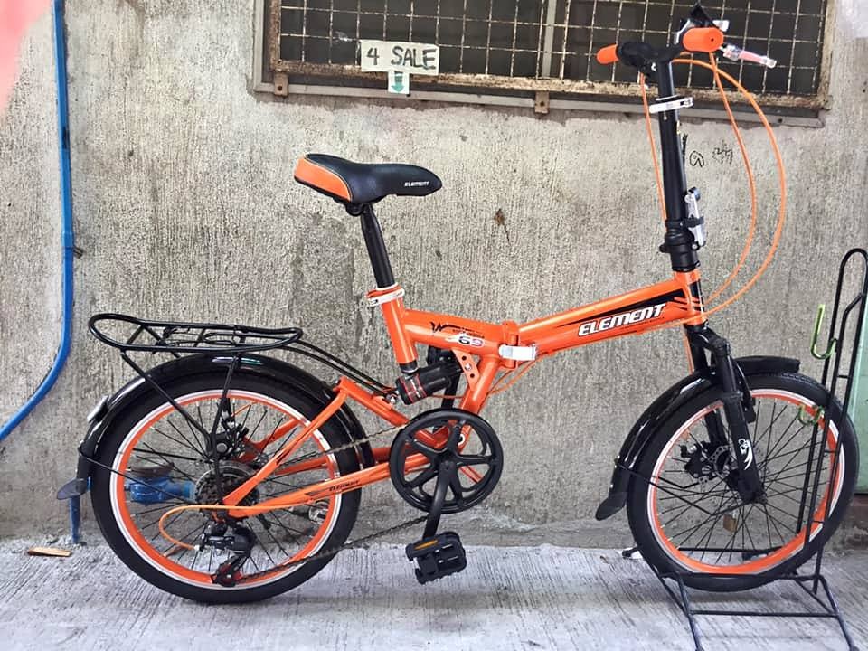 Suspension folding bike clearance