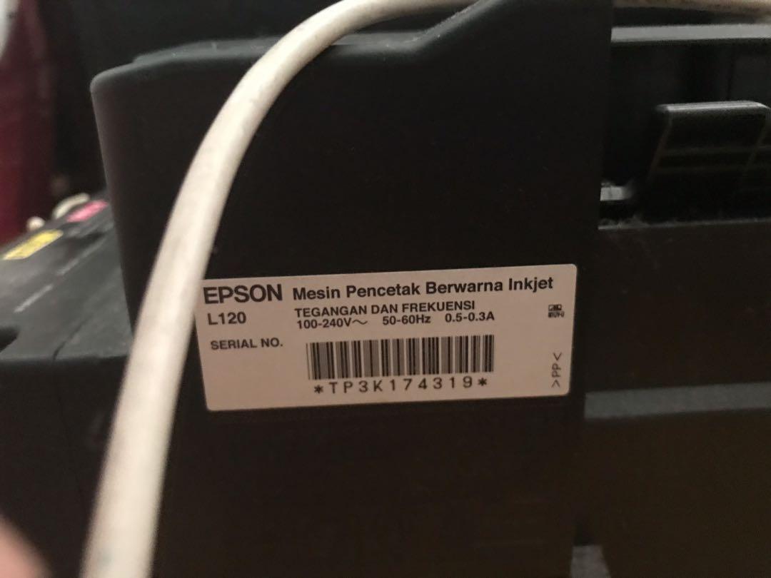 EPSON L120 Printer, Computers & Tech, Printers, Scanners & Copiers on