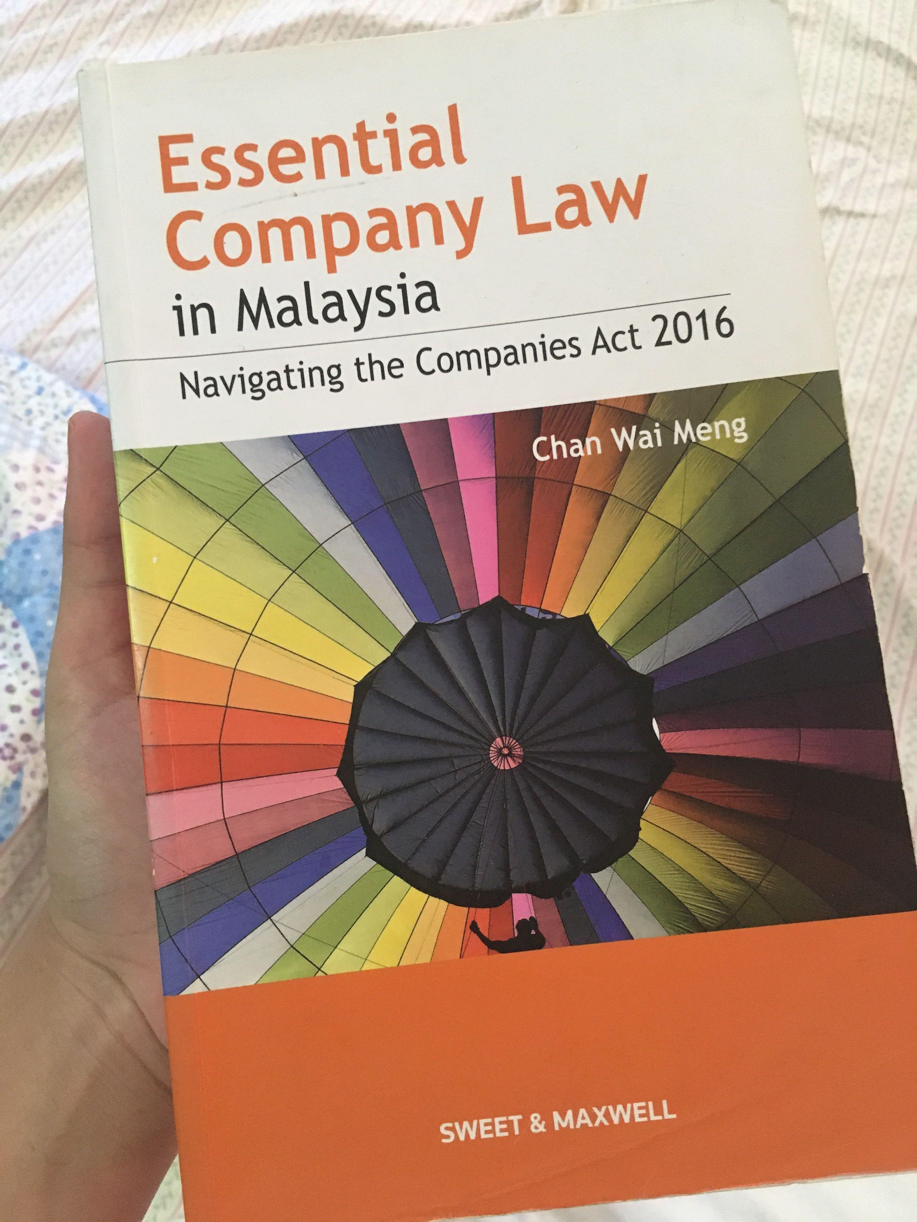 Essential Company Law In Malaysia Textbooks On Carousell