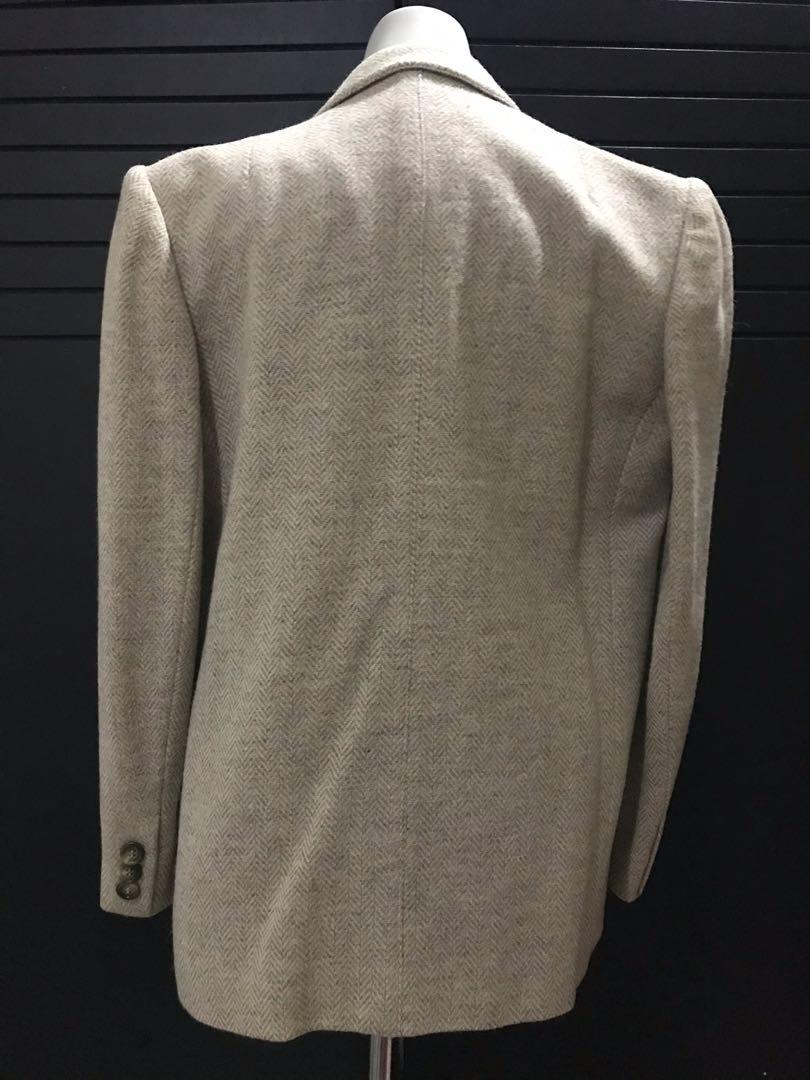 evan picone wool blazer