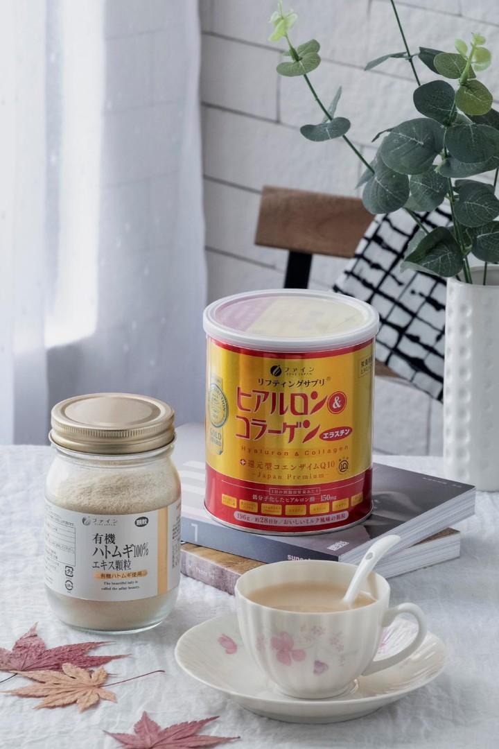 Fine Japan Collagen Combo A (Premium Hyaluron Collagen + Organic Pearl