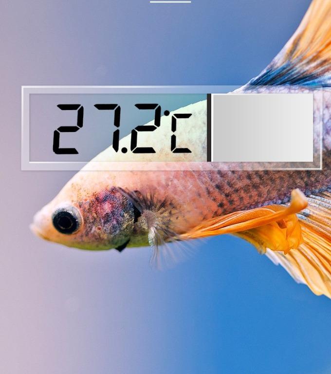 Fish Tank Termometer Digital Excellent For Planted Guppy Betta Sick Aquarium Pet Supplies For Fish Fish Tank Accessories On Carousell