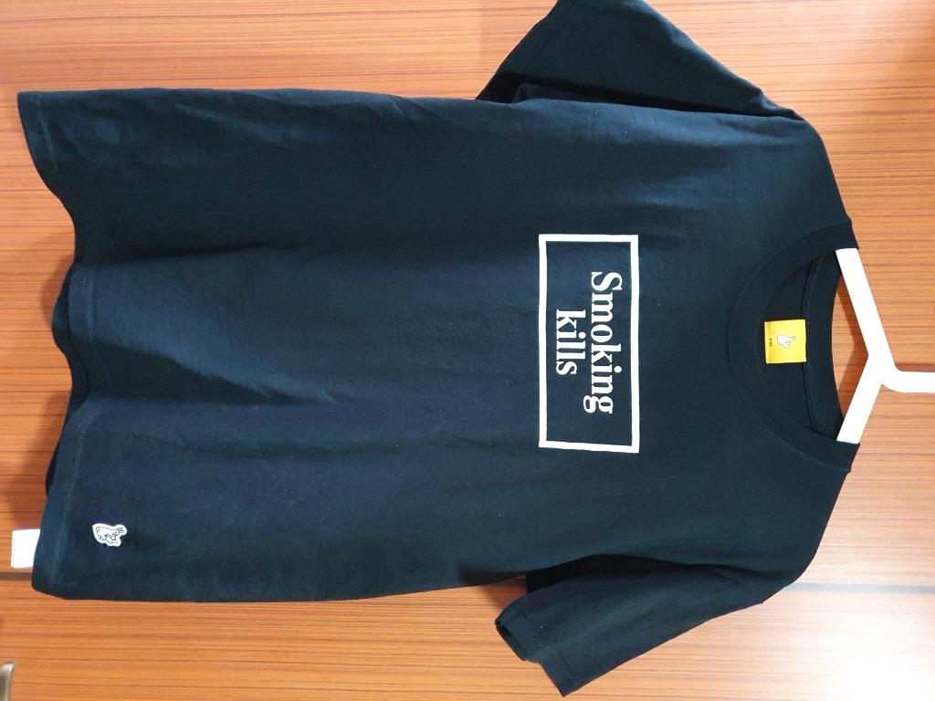 Fr2 Smoking Kills Box Logo Black Tee T Shirt Rabbits Men S Fashion Tops Sets Tshirts Polo Shirts On Carousell