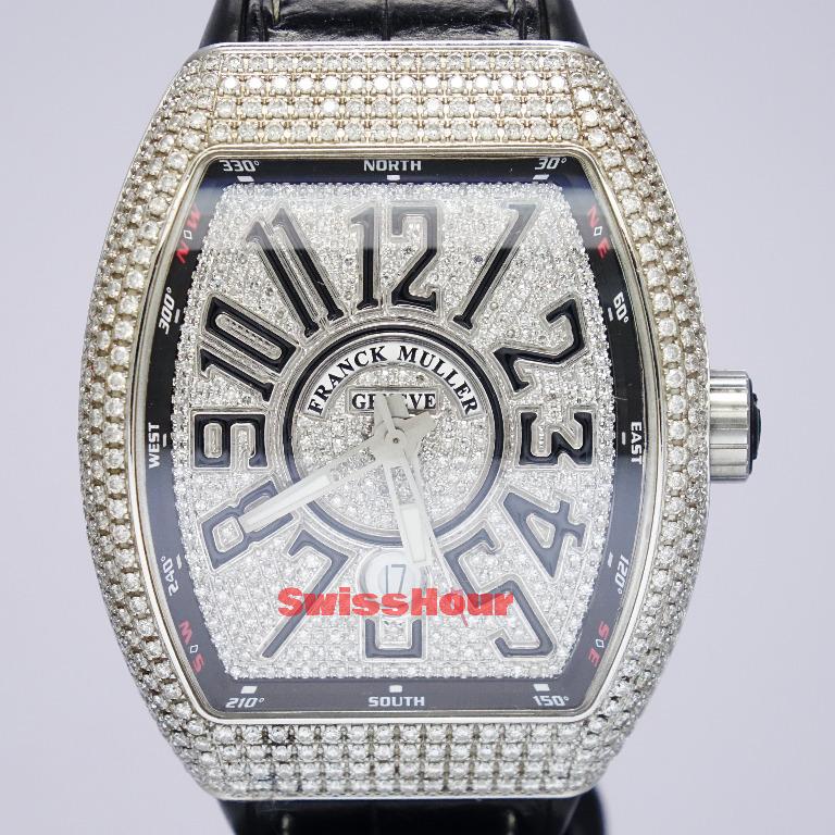 Franck Muller Vanguard V45 Custom Diamonds year 2018 Men s
