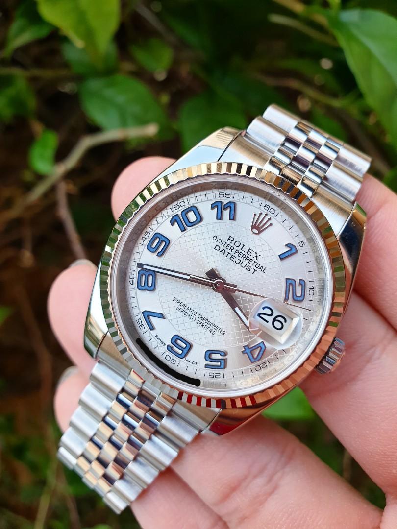 Rolex datejust ref 116234 store