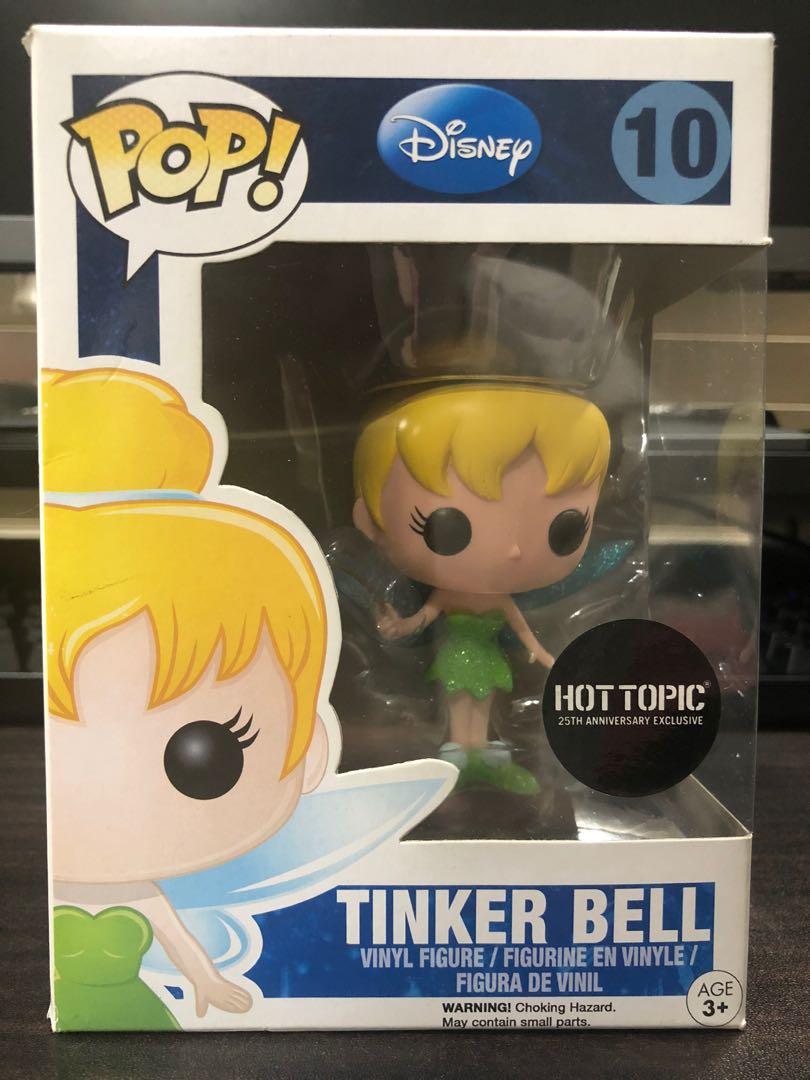 Funko Pop Tinker Bell 10 Hot Topic Exclusive Toys Games Toys On Carousell