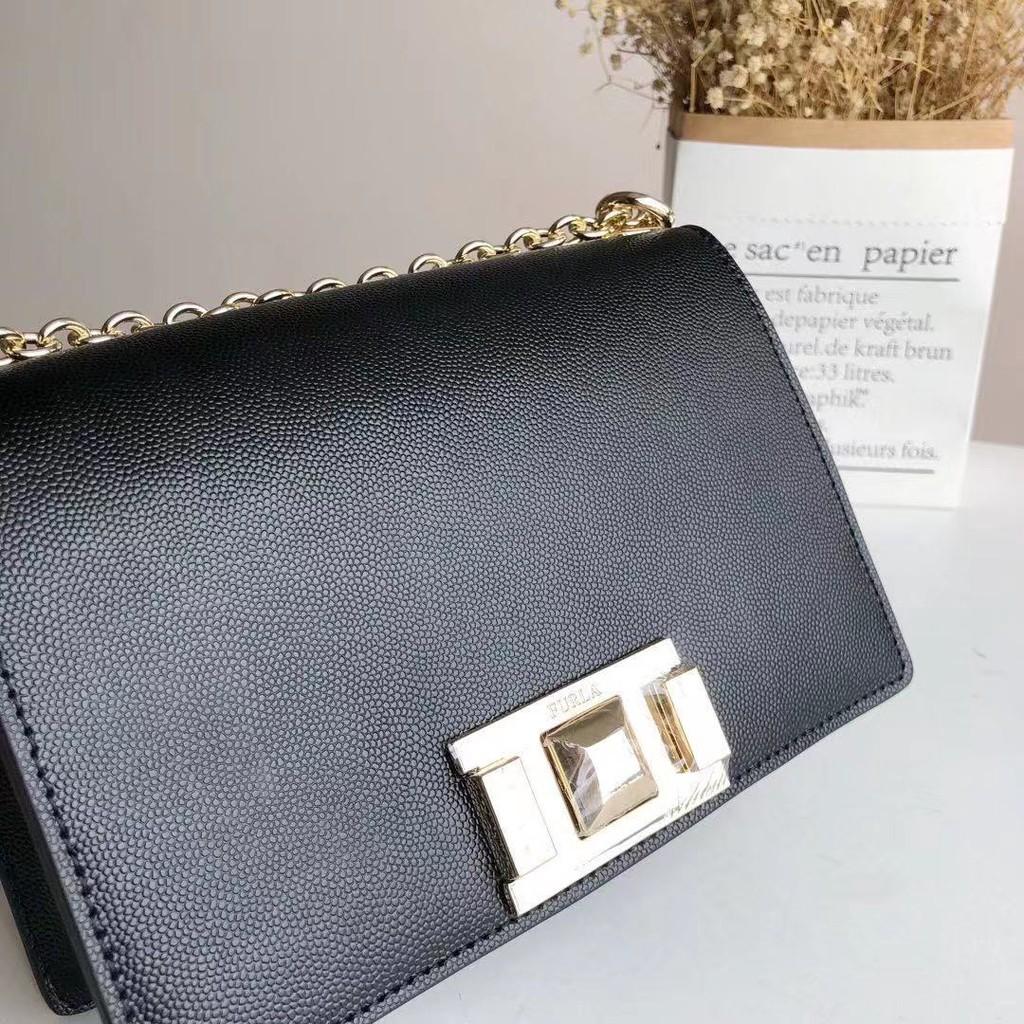 FURLA MIMI MINI SMALL Crossbody Bag leather CHAIN BAG B