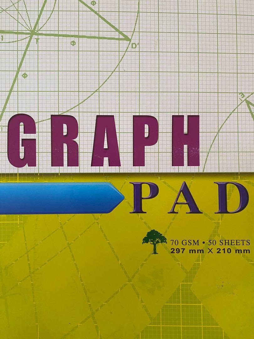 Graph Pad (Category: Other Stationery & Craft) located in Singapore. Submitted by ice.peachtea (Listing ID 1017201230, Image 1). Description: Still brand new , never use before condition : 10/10 .