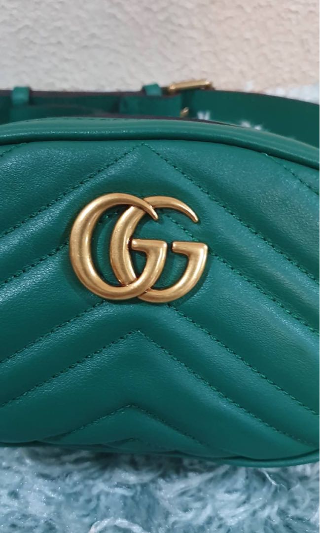 green gucci belt bag