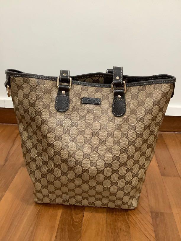 authentic gucci tote bag