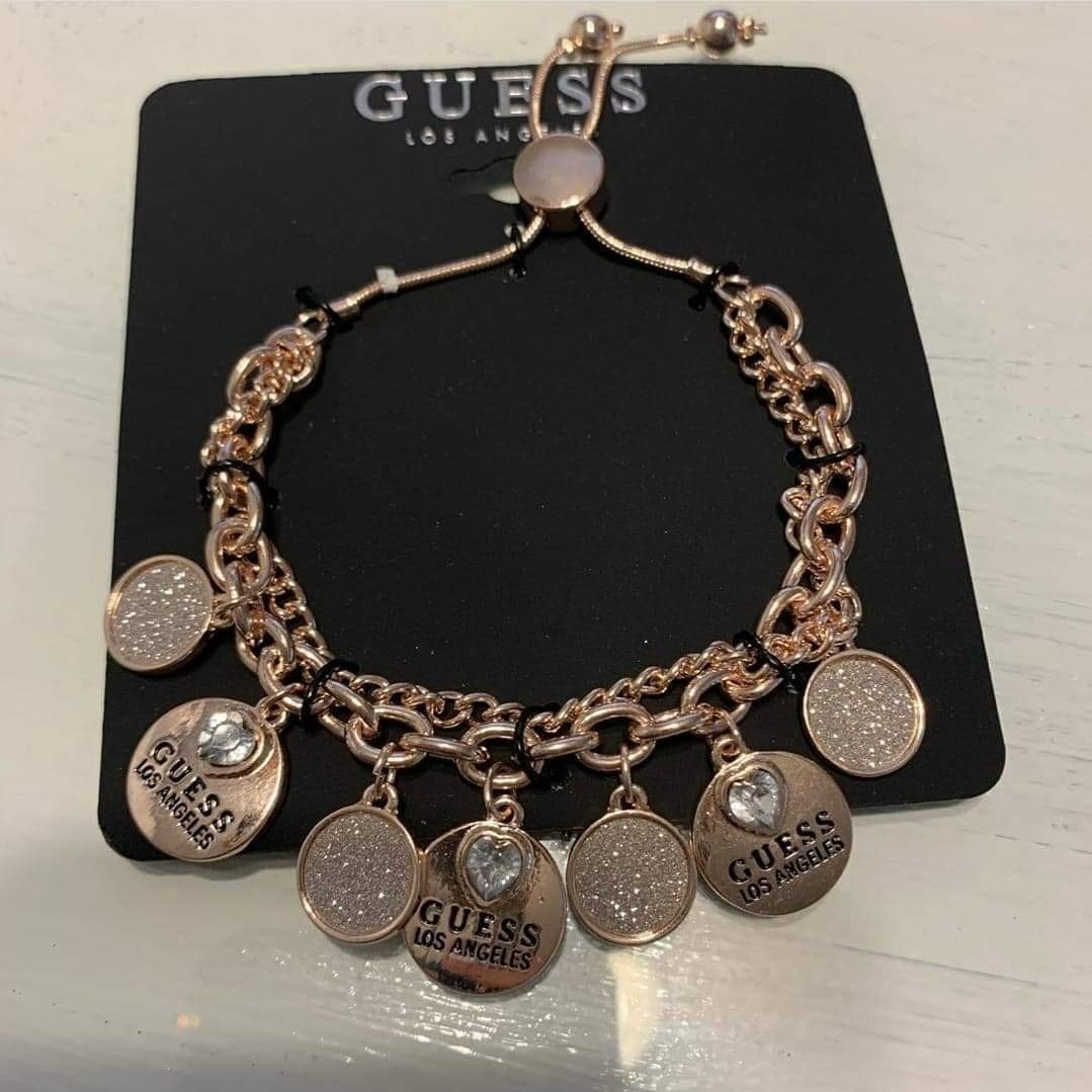 guess charm bracelets