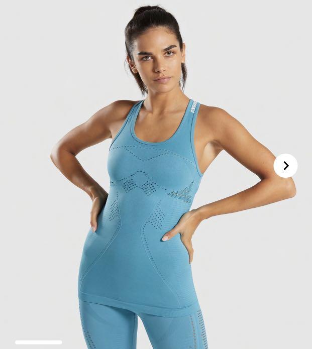 Gymshark Flawless Knit Vest Size S Men s Fashion Activewear on