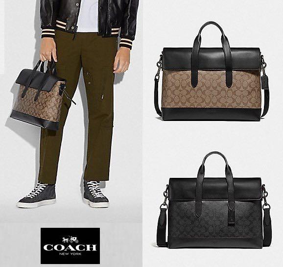 Coach clearance hamilton briefcase