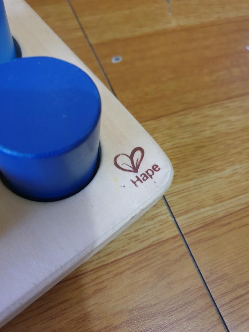 Hape Color and Shape Sorter (wooden toy), Babies & Kids, Infant