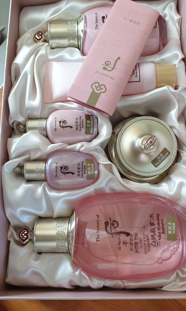 whoo skin care set