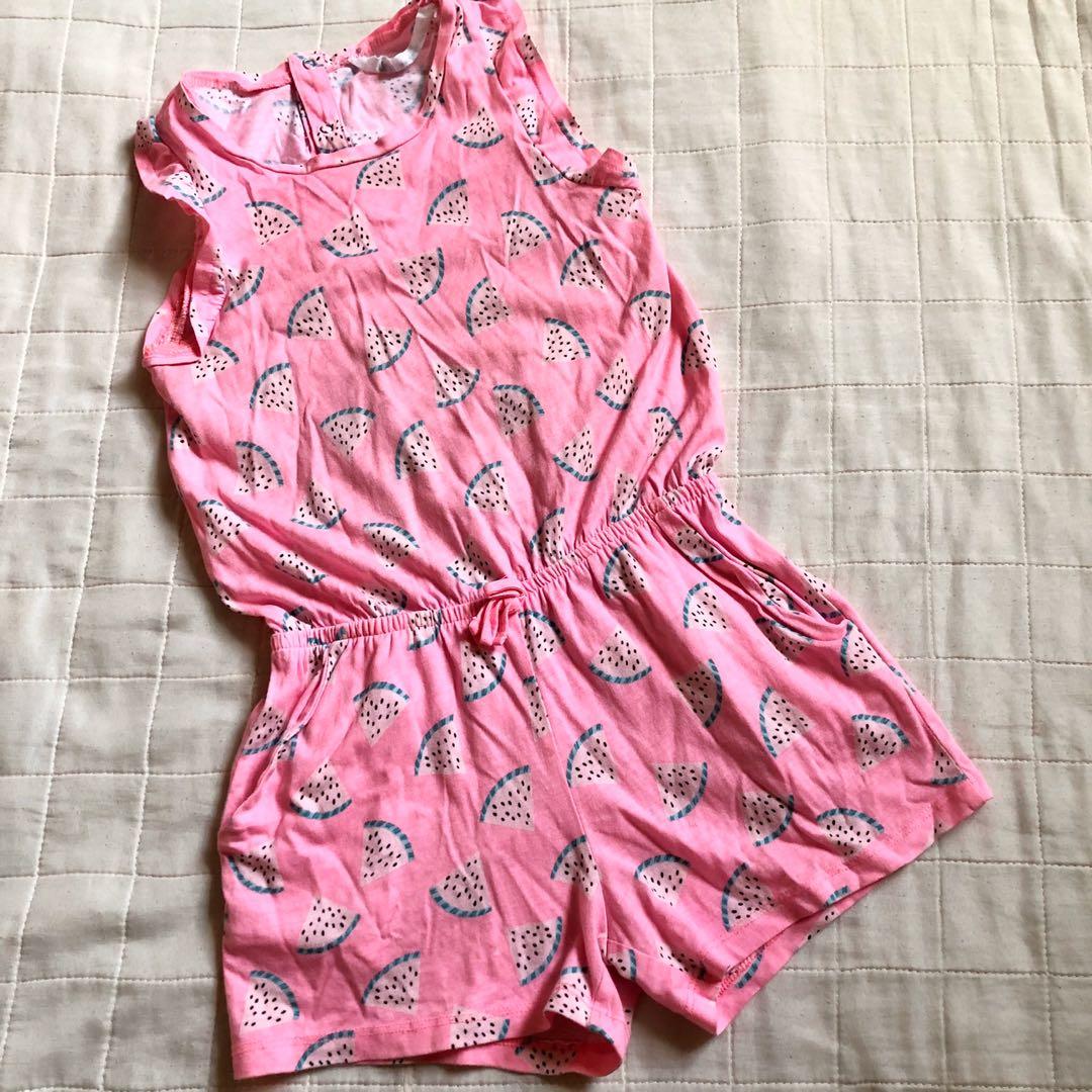 h&m girls romper
