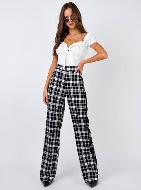 I am gia checkered pants clearance