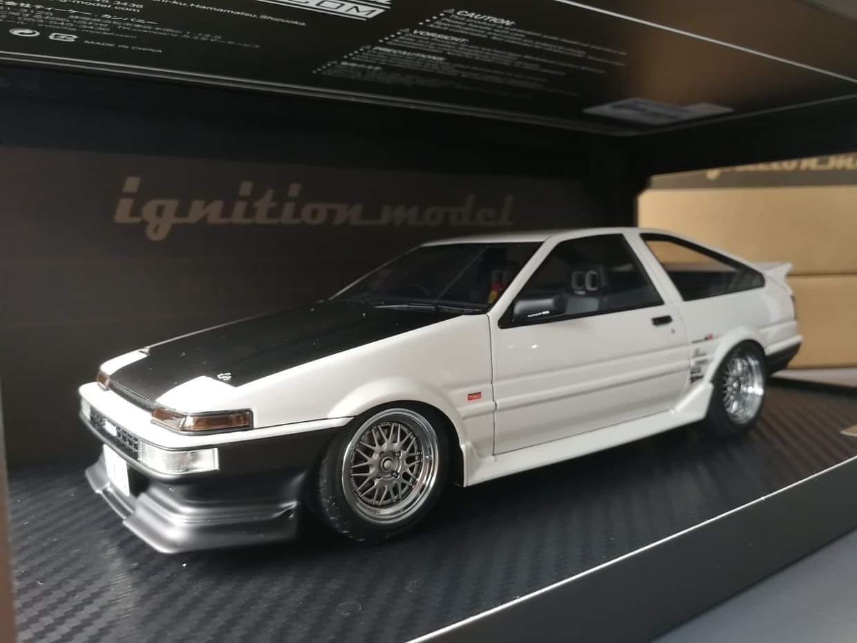 Ignition Model Keiichi Tsuchiya Ae86 1/18, Hobbies & Toys, Collectibles