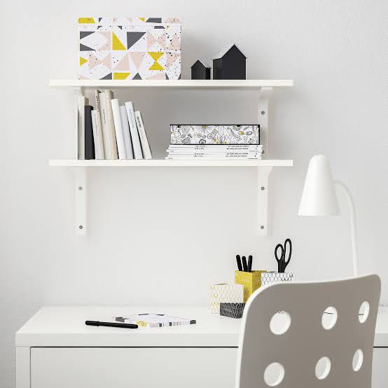 Ikea Ekby Stodis Bracket 801.420.67, Furniture & Home Living, Office ...