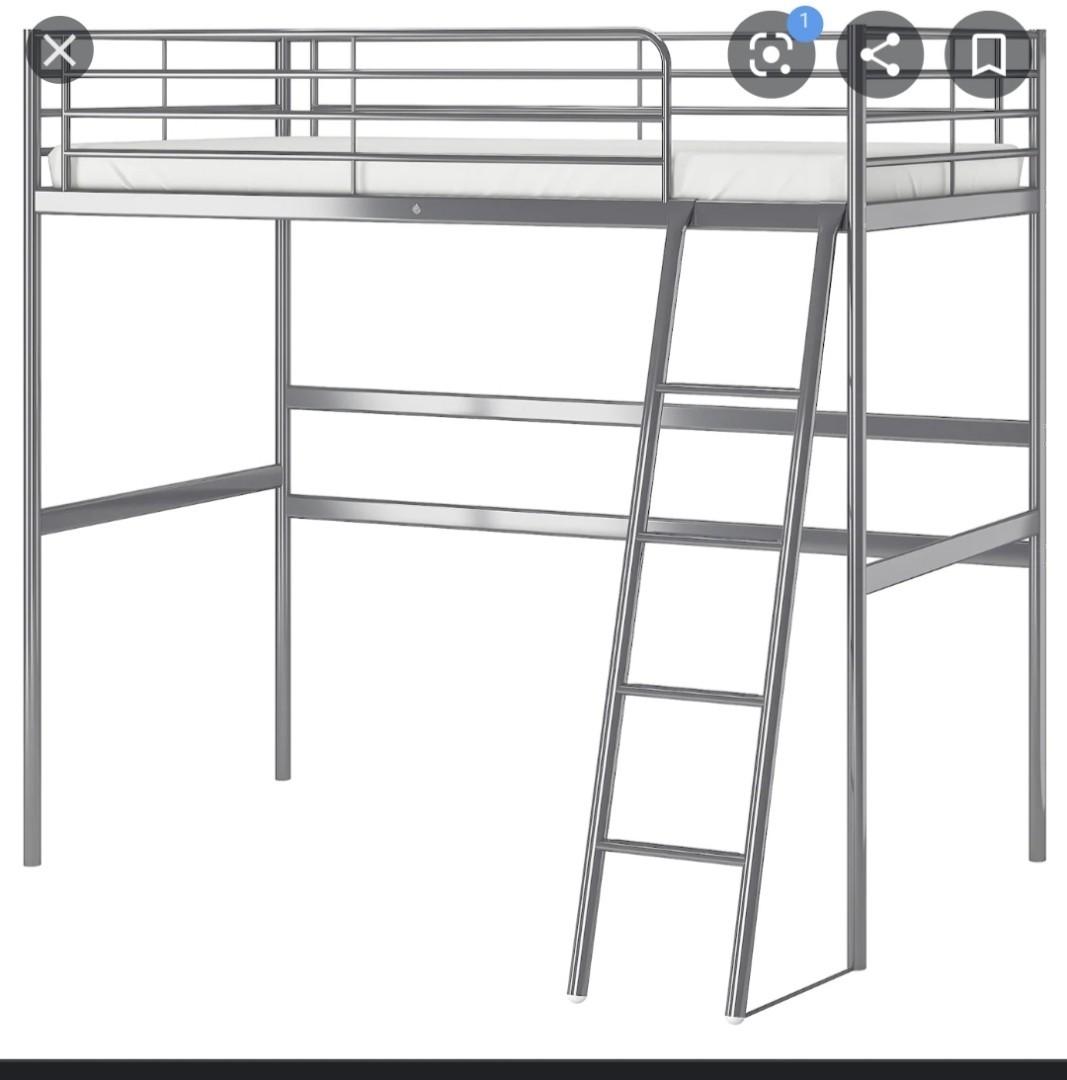 Ikea Loft Bed 70 Furniture Beds Mattresses On Carousell