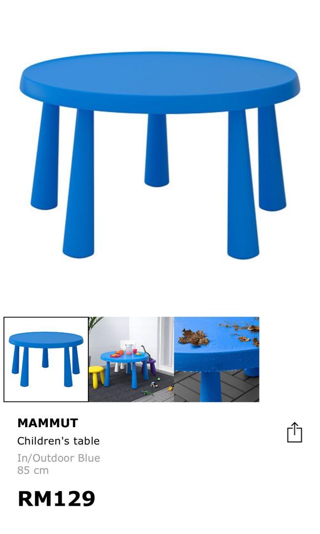Meja mammut on sale ikea