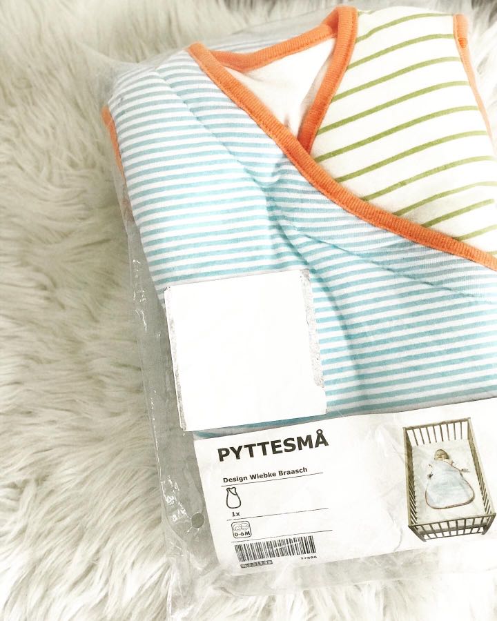 IKEA Pyttesm Baby Swaddle Blanket