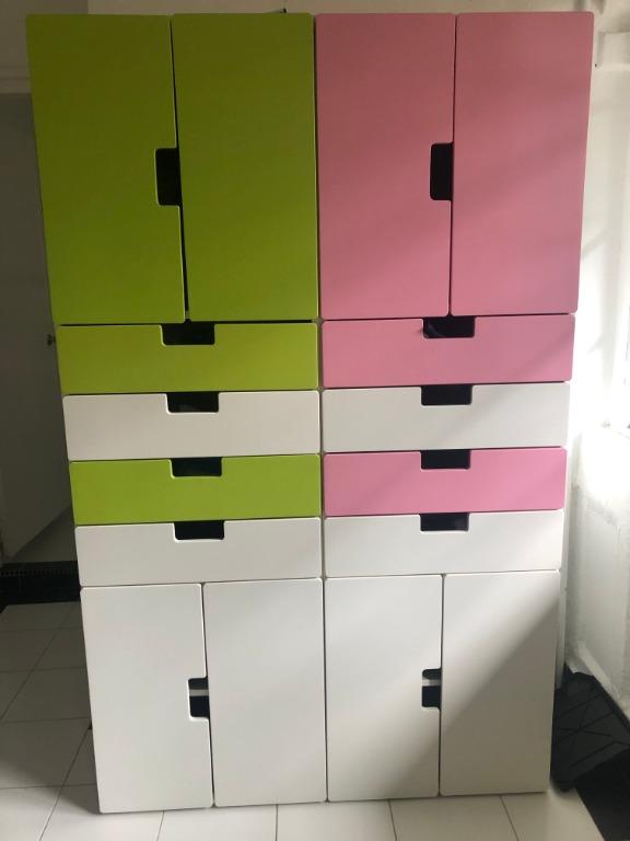Ikea Stuva Malad Wardrobe 60x50x192 Cm 2 Furniture Shelves