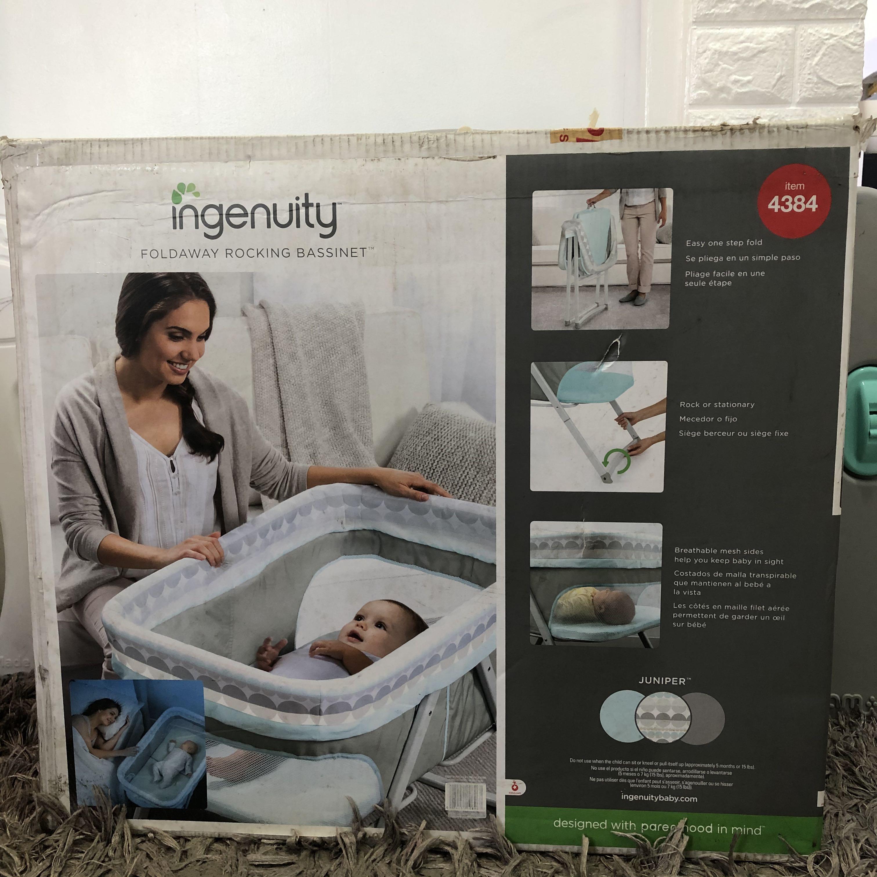 ingenuity foldaway bassinet
