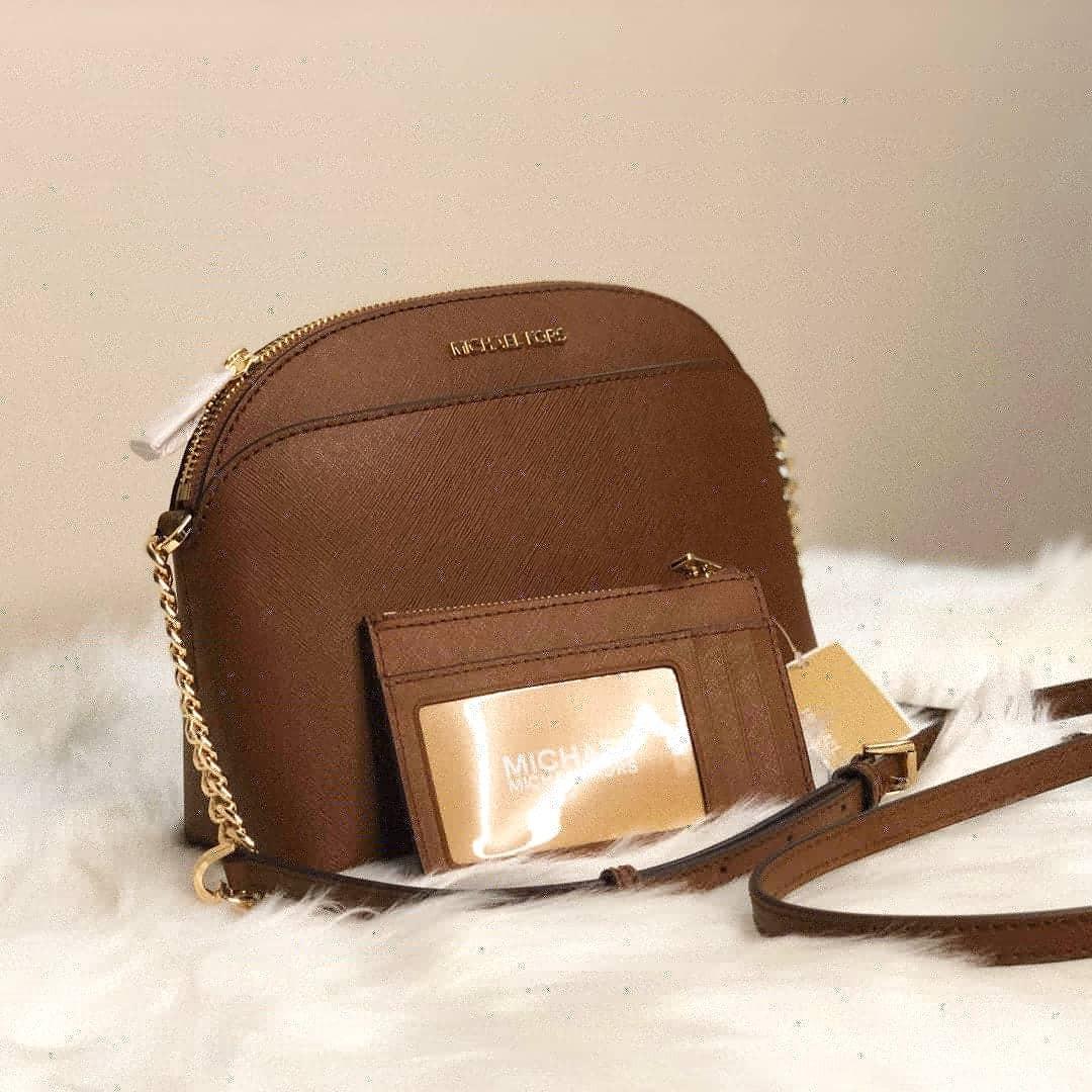 michael kors emmy dome crossbody