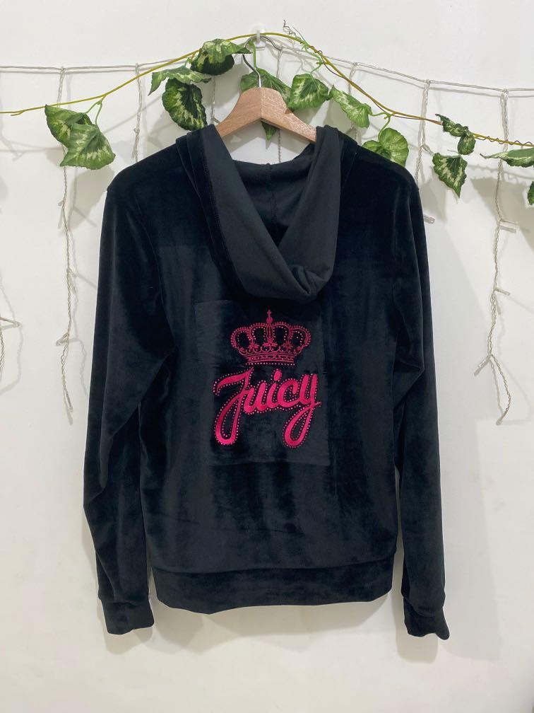 Jacket (Category: Coats, Jackets and Outerwear) located in Cheras. Submitted by swagitariuss (Listing ID 1017283991, Image 3). Description: Authentic juicy couture jacket bought for 500+ and worn only twice (condition 10/10) Price is slightly negotiable Clearing my closet Fits size S -L gives a cute oversized look.