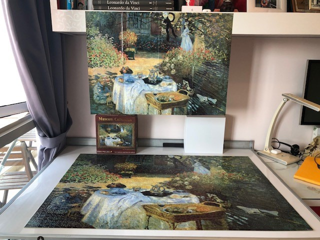 Jigsaw Puzzle Claude Monet S Luncheon In The Garden Toys