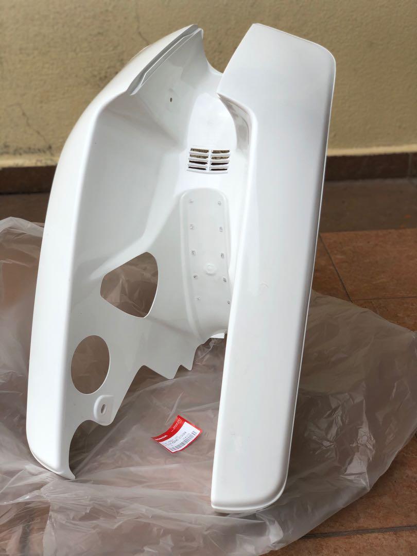 Kepok Putih Ebey Front Cover Ex5 Dream 100 Original Honda Motorbikes On Carousell