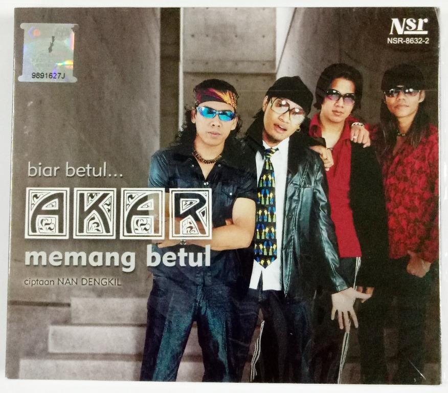 Kumpulan Akar Biar Betul Memang Betul Cd Malay Rock Music Cd Music Media Cd S Dvd S Other Media On Carousell