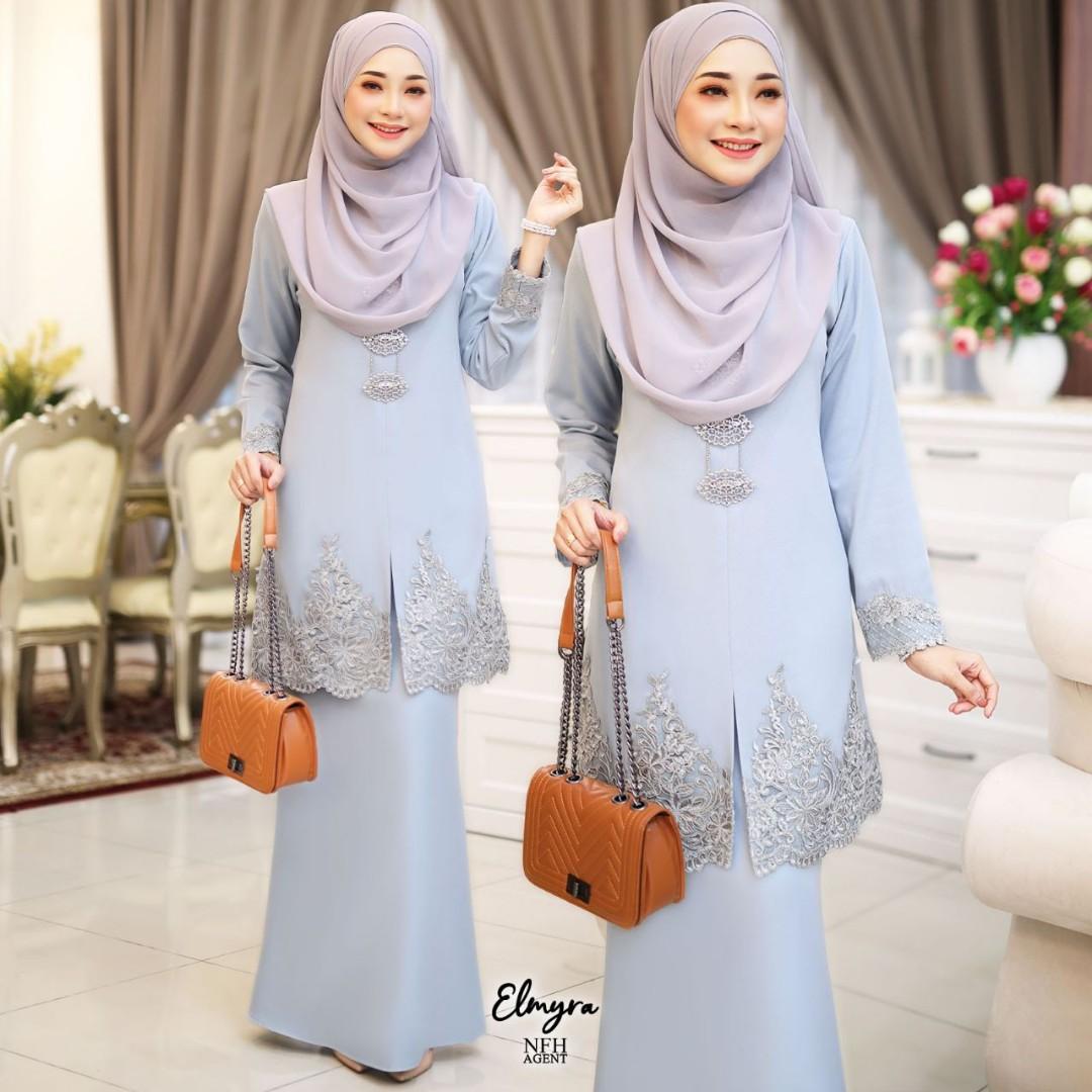 60 Best Baju Tunang Terkini Images In 2020 Fashion Dresses Malay Wedding Dress