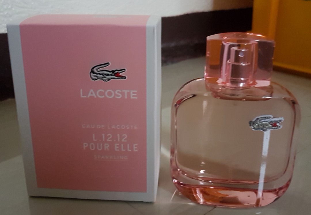 lacoste sparkling perfume