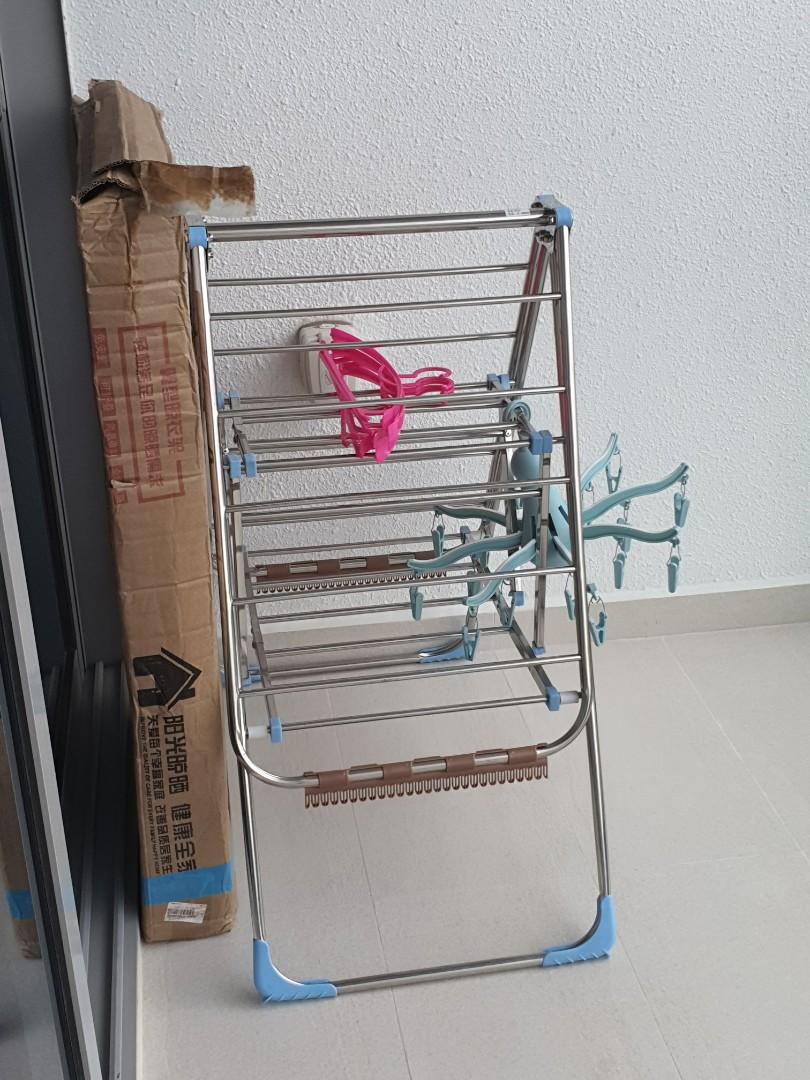 Laundry Rack, Furniture & Home Living, Cleaning & Homecare Supplies ...