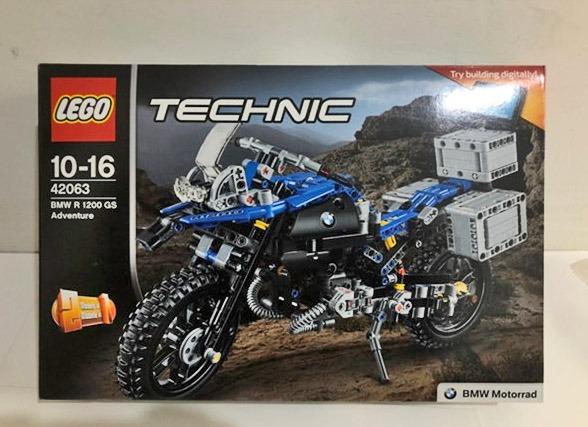  LEGO Technic BMW R 1200 GS Adventure 42063 Advanced Building  Toy : Toys & Games