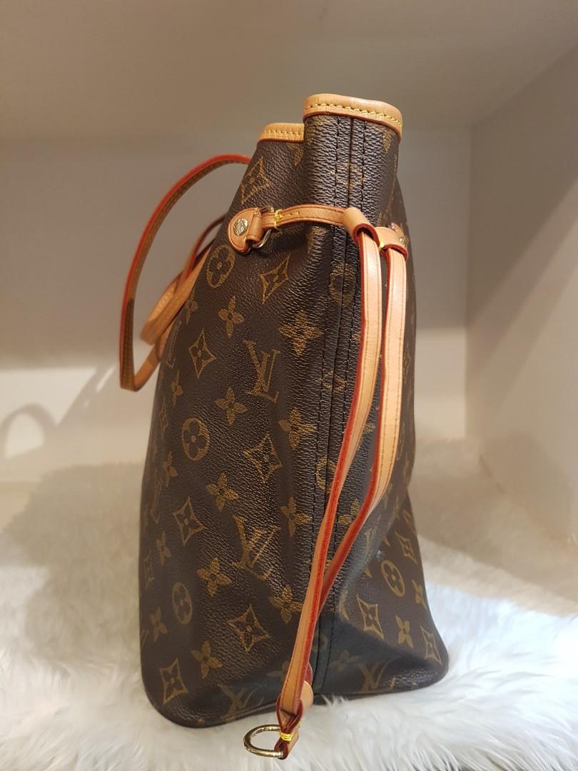 LOUIS VUITTON M41177 NEVERFULL MM CHERRY MONOGRAM CANVAS CA1108, Luxury,  Bags & Wallets on Carousell